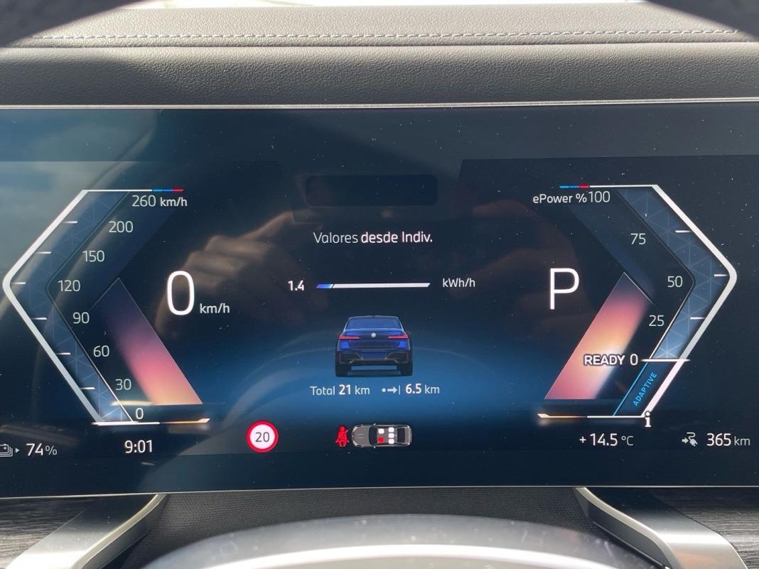 BMW I7 eDrive50 335 kW (455 CV)