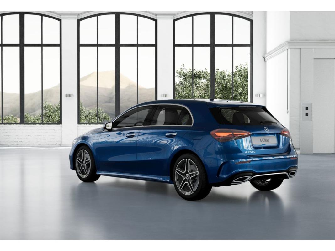 Mercedes Clase A A 250 e con tecnología híbrida EQ