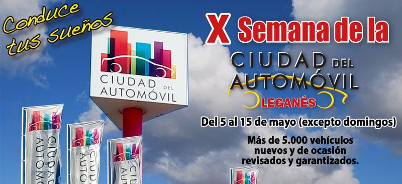 La X edición de la Semana de la Ciudad del Automóvil de Leganés regala un cheque de 1.000 euros