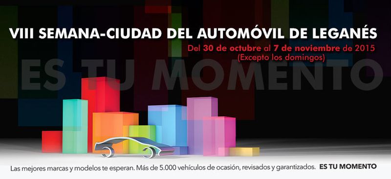 8ª semana de la Ciudad del Automóvil en Leganés