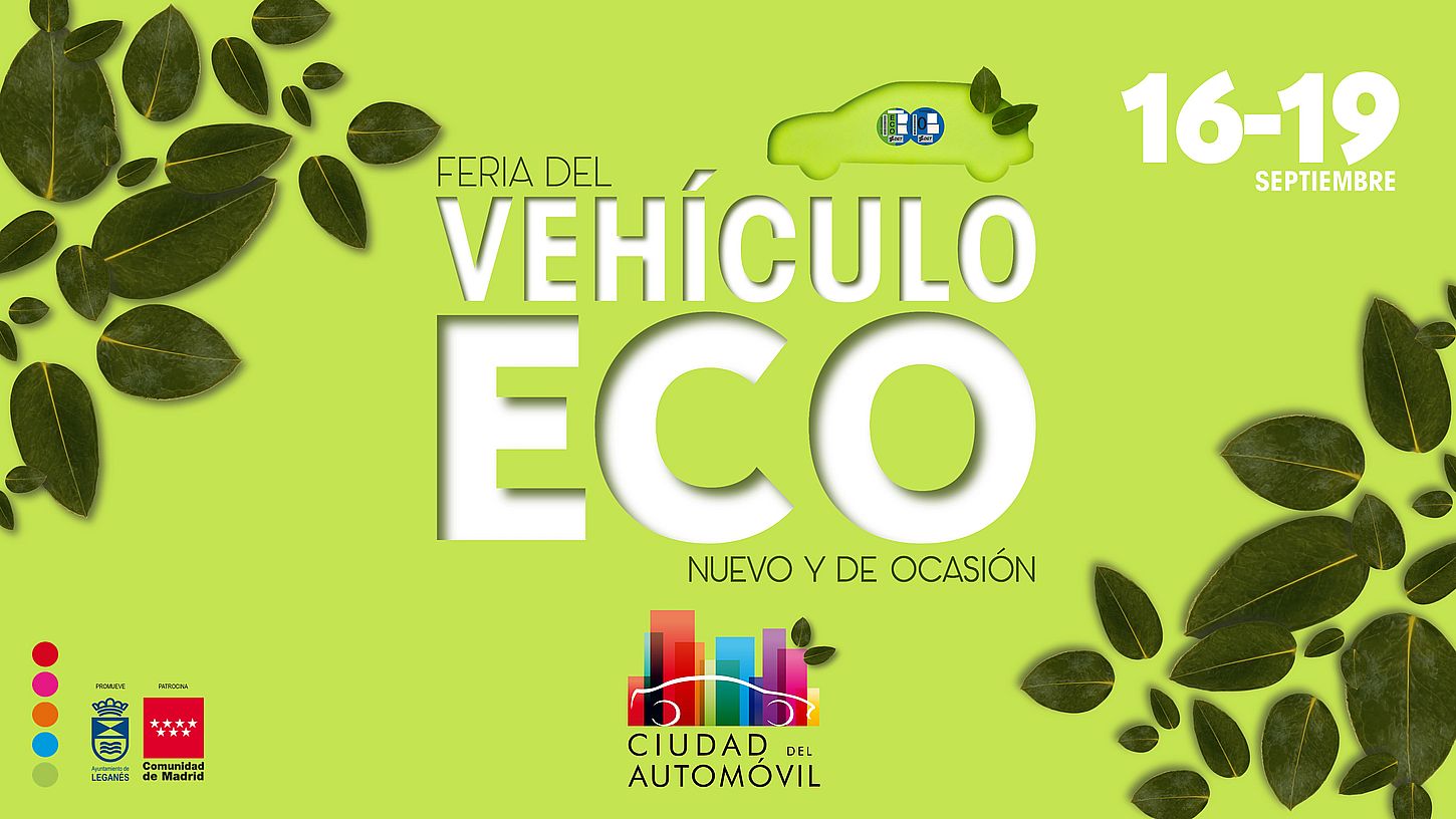 Ciudad del Automóvil celebra la 1ª Feria del Vehículo ECO de Leganés del 16 al 19 de septiembre