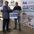 Entrega del cheque de 1.000€ al ganador del sorteo de Mayo