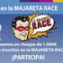 Entrega del cheque de 1.000€ al ganador del sorteo para la II Majareta Race