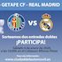 Entrega de entradas a los ganadores del sorteo para el partido Getafe CF vs Real Madrid