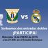 Entrega de entradas a los ganadores del sorteo para el partido CD Leganés vs Real Madrid