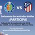 Entrega de entradas a los ganadores del sorteo para el partido Getafe CF vs Atlético de Madrid
