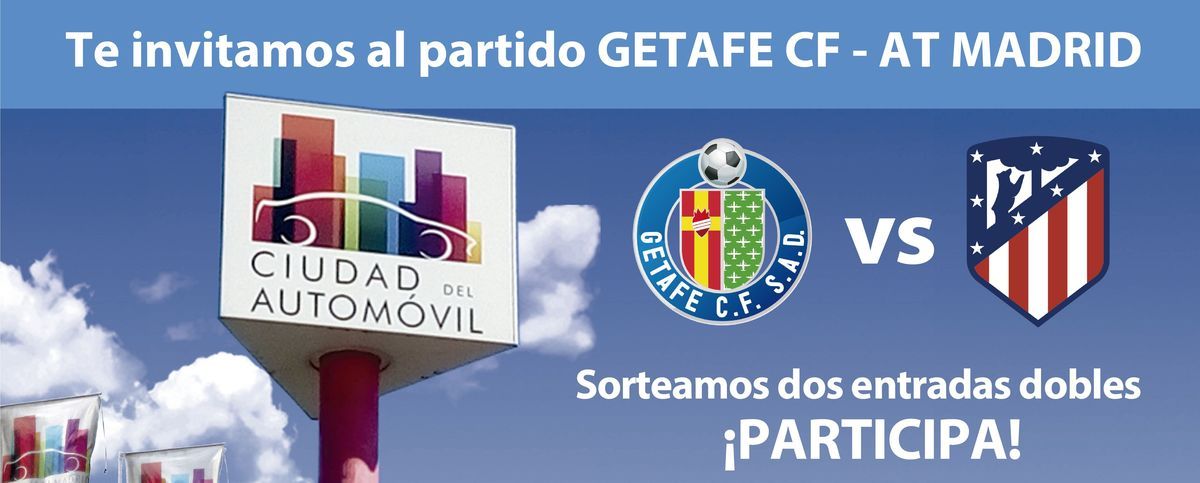 Entrega de entradas a los ganadores del sorteo para el partido Getafe CF vs Atlético de Madrid