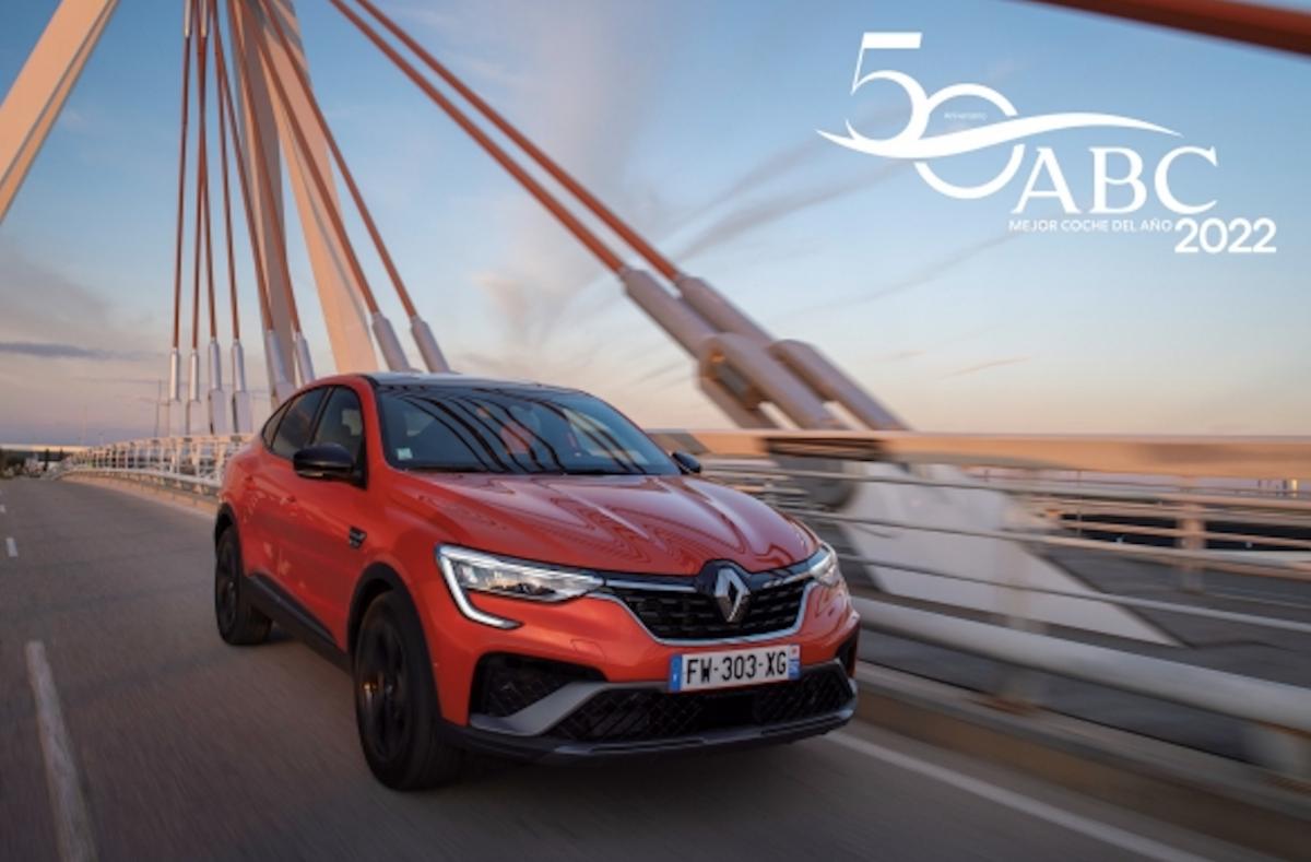 Renault Arkana gana el premio ABC al mejor coche del año 2022 en el 50 aniversario de estos premios